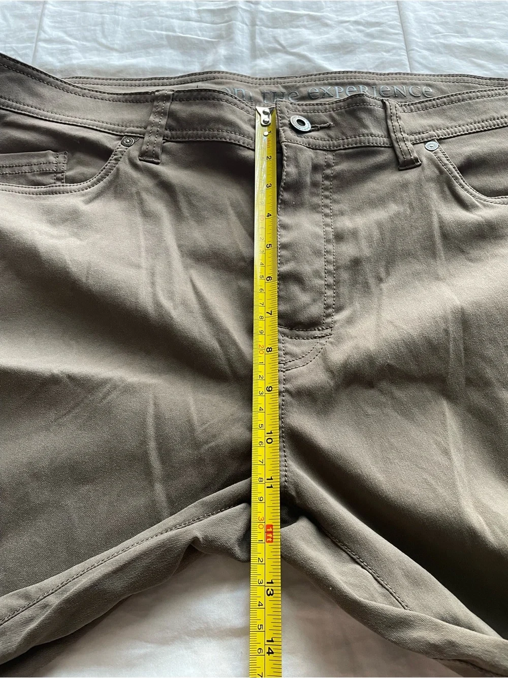 Prana Men's Brion Olive Green Hiking Pants 38x30 Gorpcore Utility Outdoor Travel